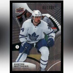 ❤️6/$6❤️ Austin Matthews 2021/22 Upperdeck Toronto Maple Leafs Hockey Card